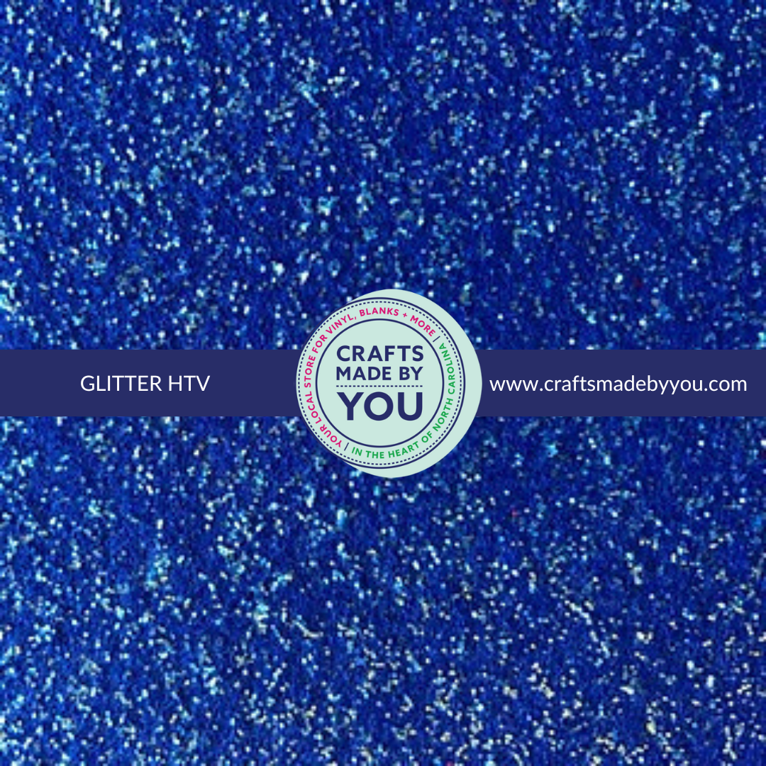 Siser Glitter HTV Sheet - Royal Blue – Crafts Made by You