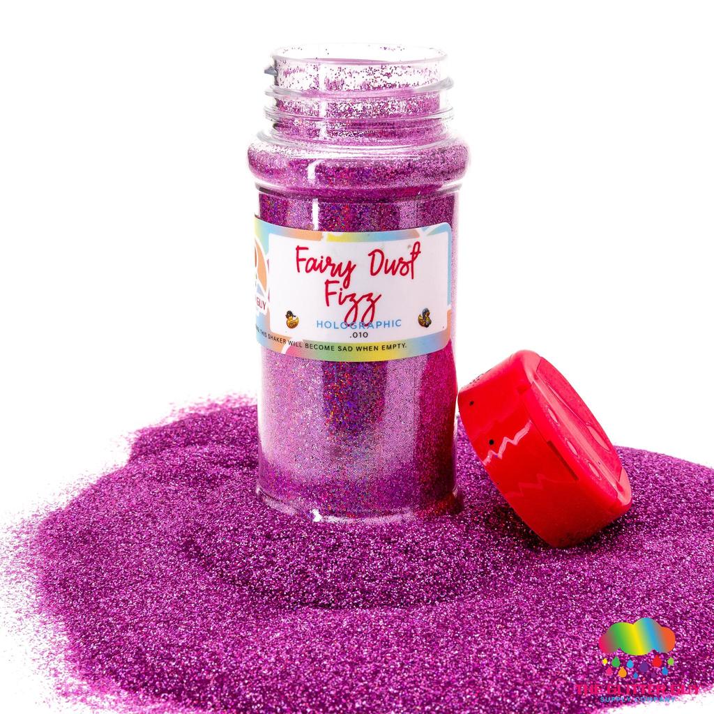 Fairy dust holographic glitter additive