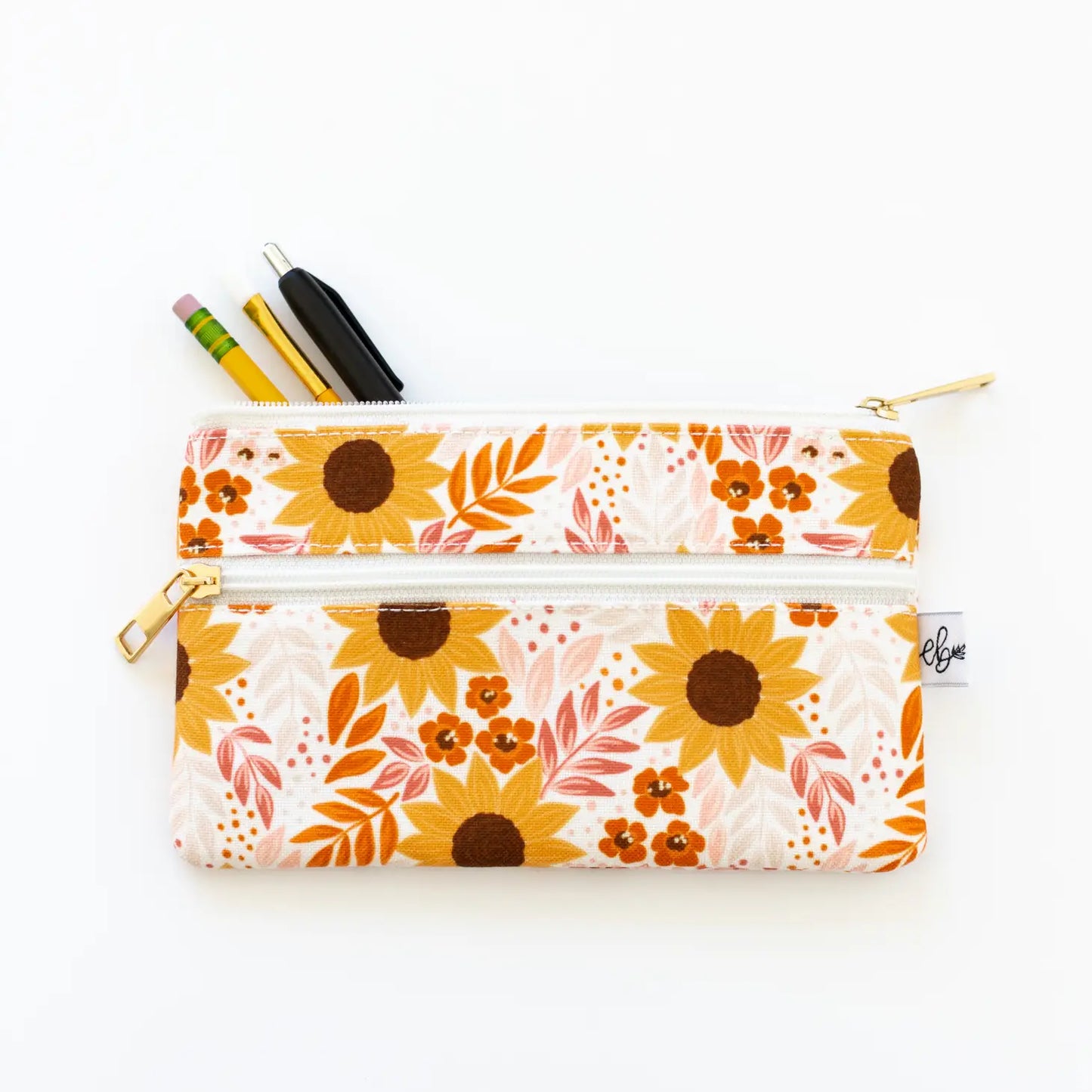 Sunflower Field Pencil Pouch