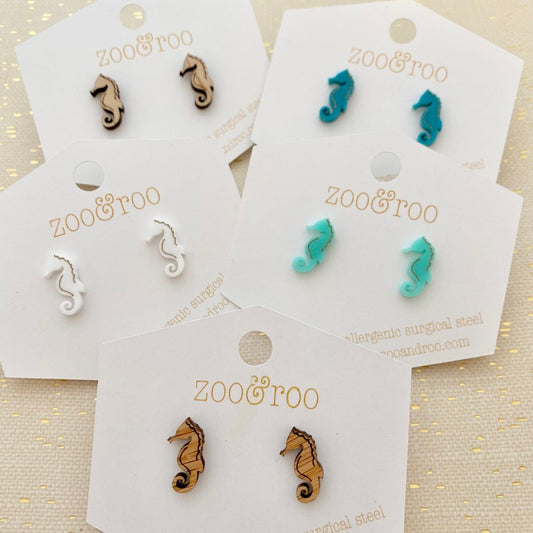 Sea Horse Studs