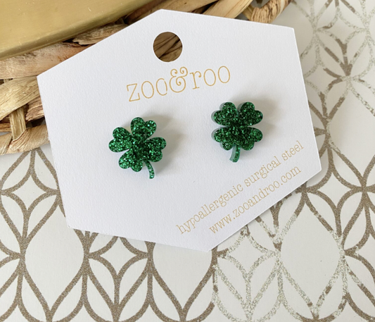 Shamrock Studs