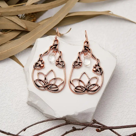 Lotus Leaf Earrings