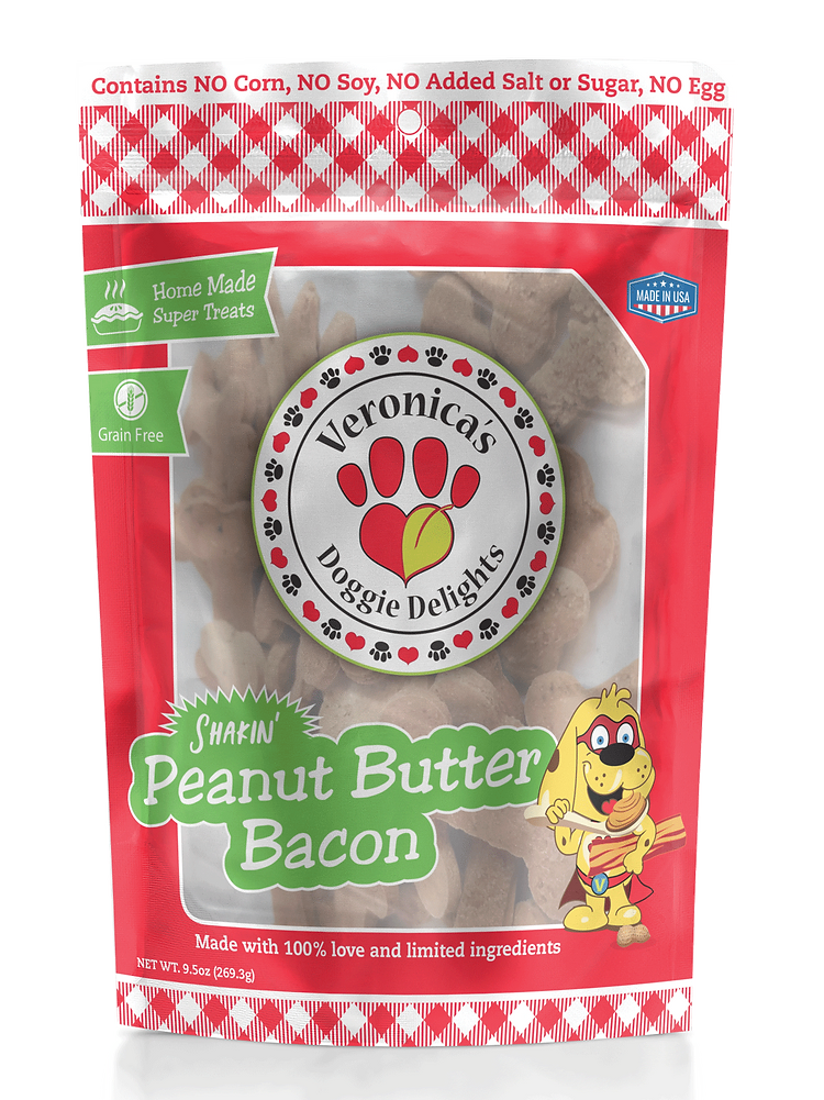 Shakin Peanut Butter Bacon - Grain free