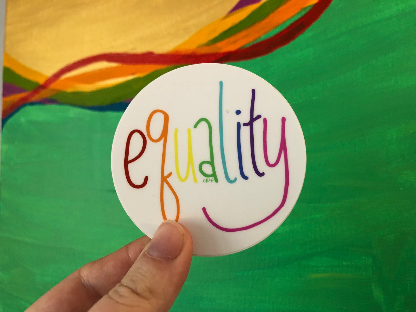 Rainbow Equality Sticker