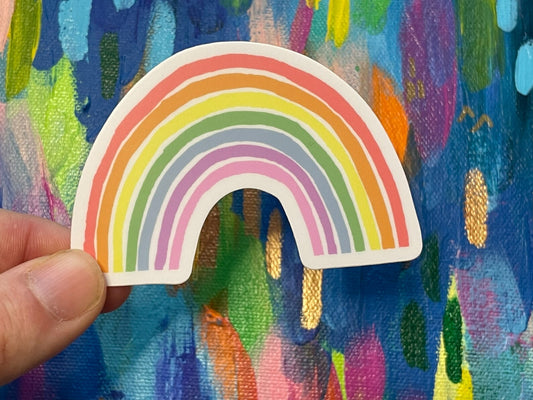 Rainbow Sticker - colorful sticker