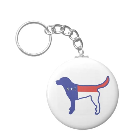 NC Dog Keychain