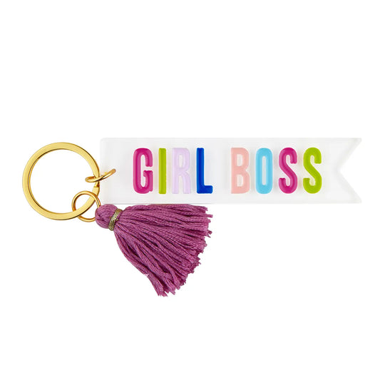 Acrylic Keychain-Girl Boss