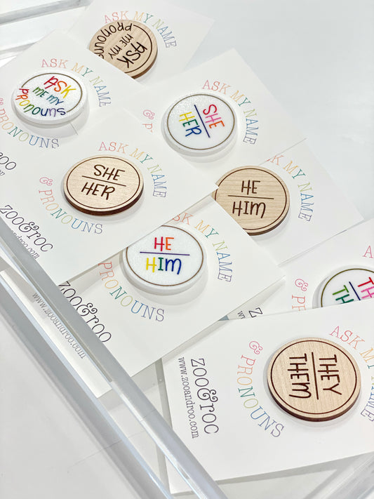 Pronoun Pins