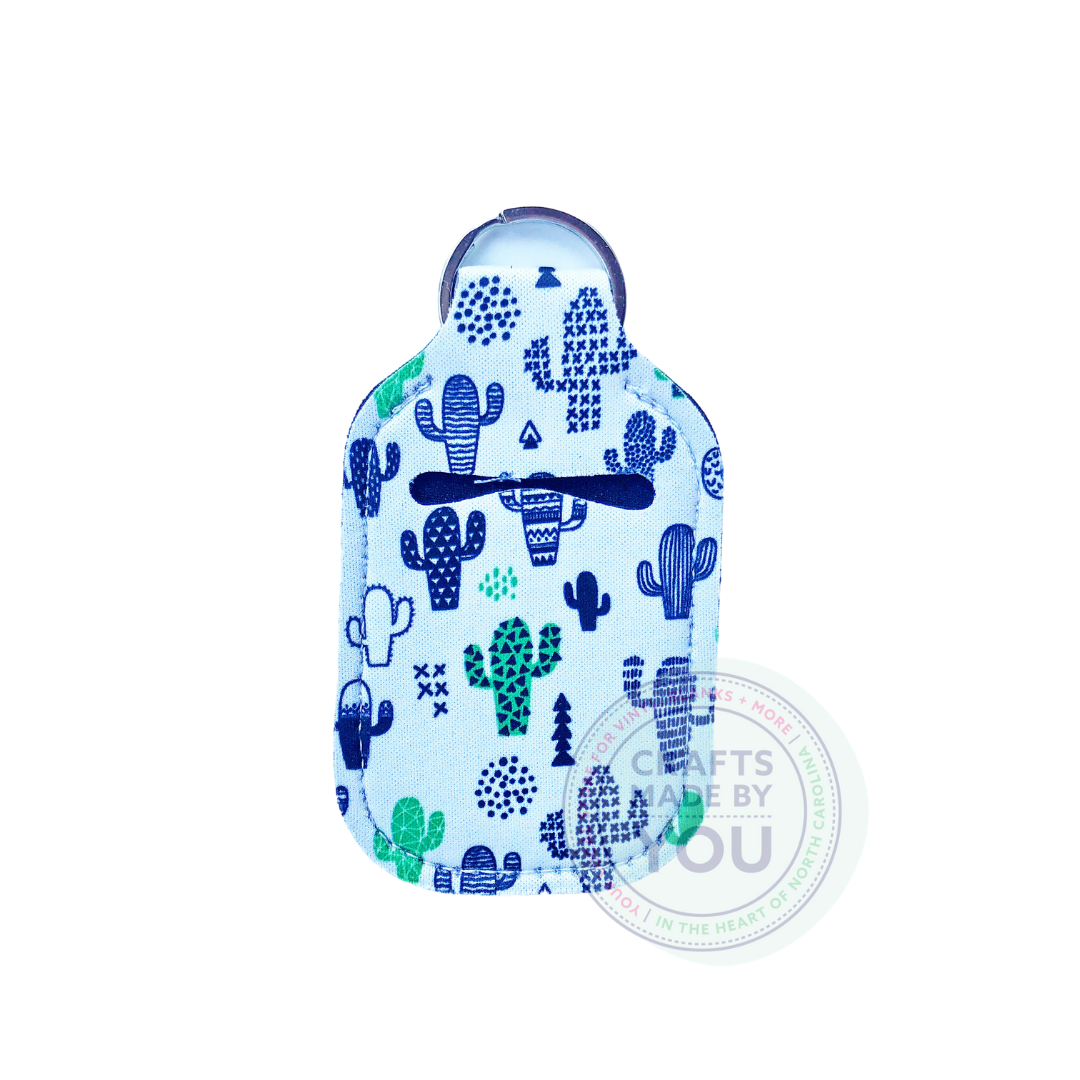 Hand Sanitizer Holder- Cactus Pattern