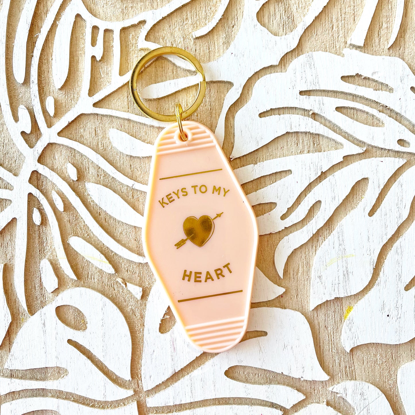 Motel Key Tag - Keys to my Heart